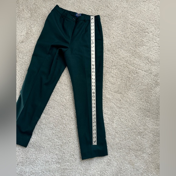 Pendleton 100% Virgin Wool Pants Green Size 4 - Picture 7 of 8